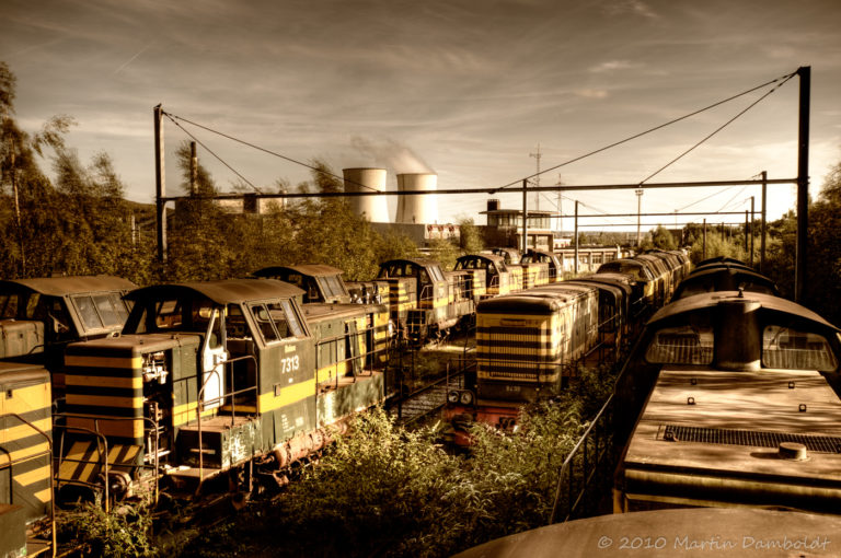 Train Graveyard – color
