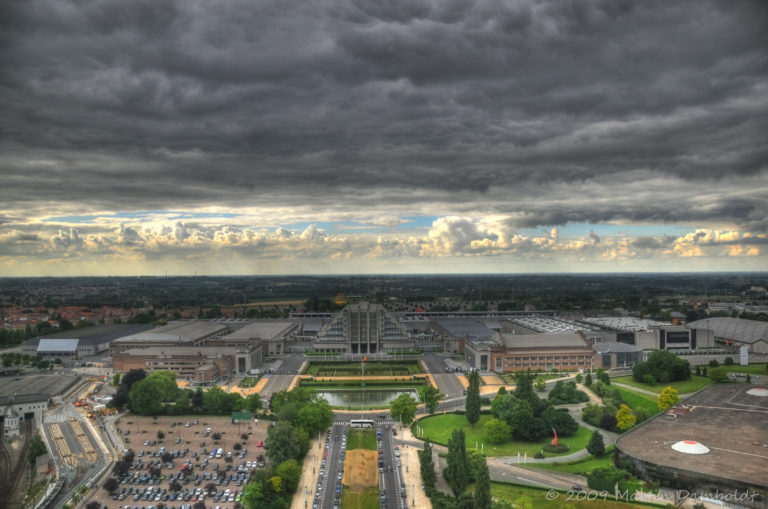 Panorama vom Atomium